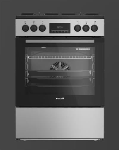 Arçelik F 8542 EBG Ocaklı Fırın Gümüş