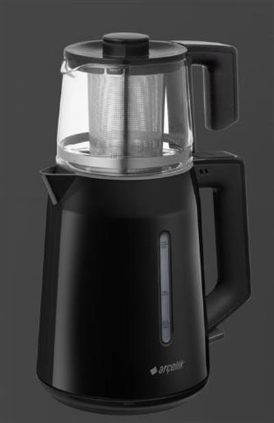 Arçelik K 3281 C 1650 W Çay Makinesi Siyah