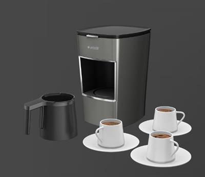 Arçelik K 3300 Mini Telve GrionTürk Kahve Makinesi