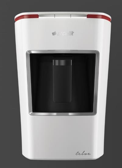 Arçelik K 3400 Telve Beyaz Su hazneli Türk Kahve Makinesi