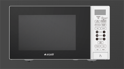 Arçelik MD 2310 W Mikrodalga Fırın Beyaz