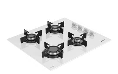 Arçelik OCD T 601-1 EHBD Gazlı Cam Tablalı Ocak Beyaz