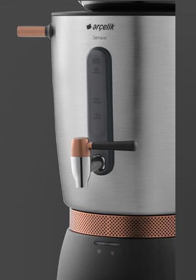 Arçelik SE 9035 I 2200 W Porselen Demlikli Semaver