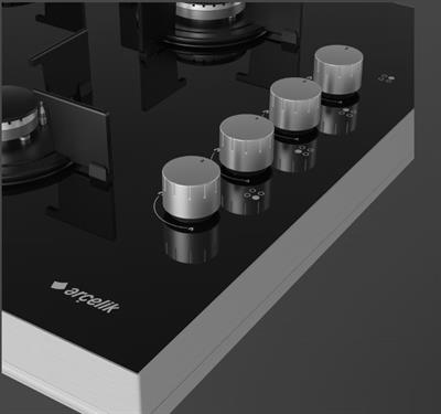 Arçelik STOC 826 S Set Üstü Ocak Siyah