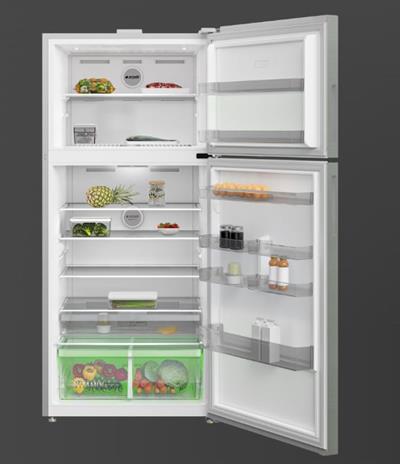 Arçelik Yenilenmiş Ürün 583628 EI Üstten Donduruculu Buzdolabı İnoks