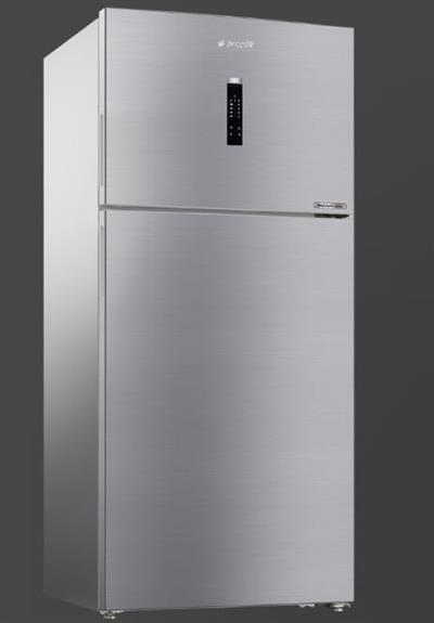 Arçelik Yenilenmiş Ürün 583628 EI Üstten Donduruculu Buzdolabı İnoks