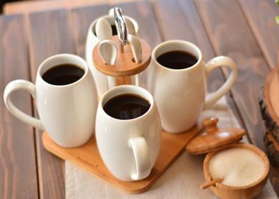 Bambum B2825 Suedo - 9 Parça Kupa Seti