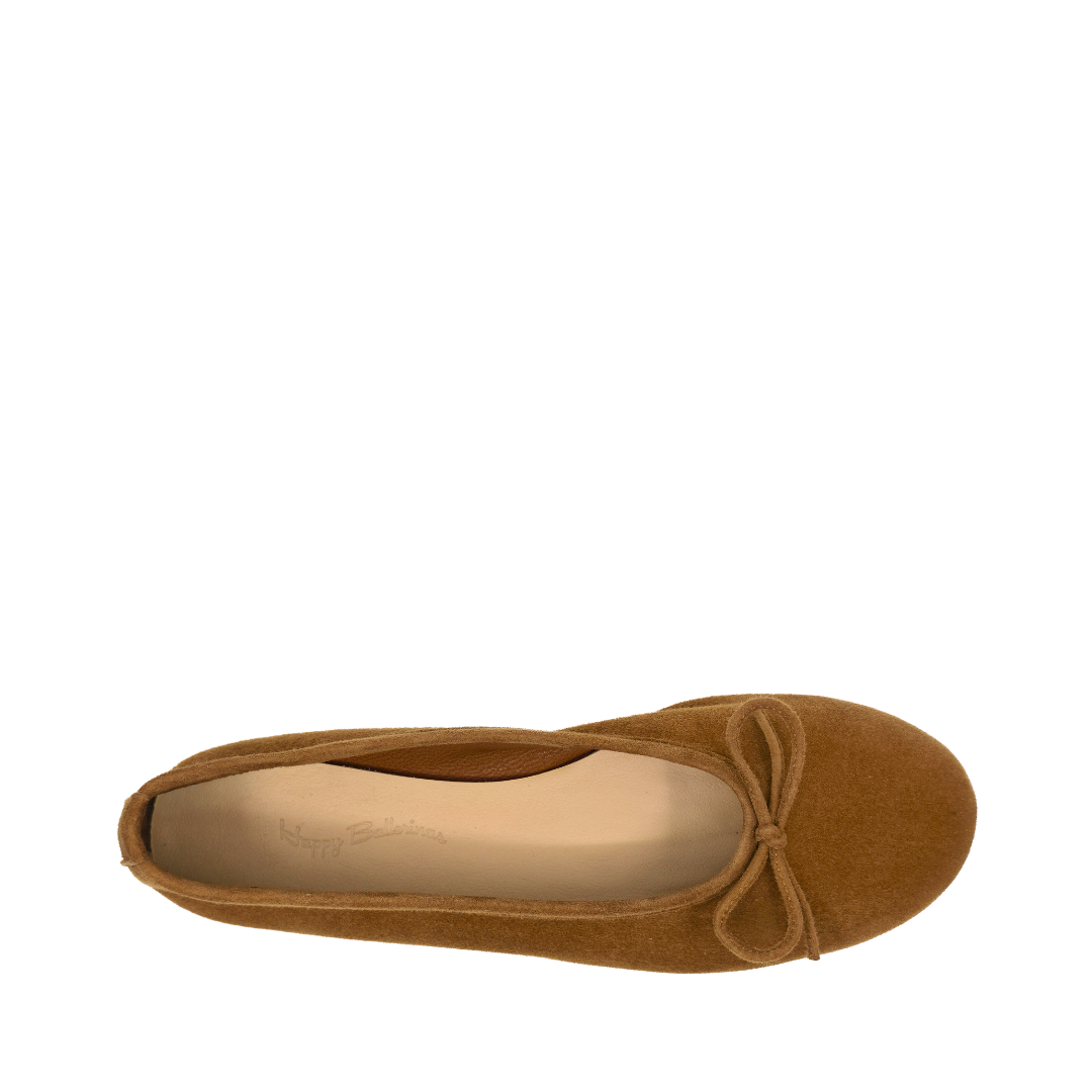 Francesca - Taba Süet Barefoot Babet