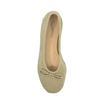 Athena - Bej  El Dokuması Barefoot Babet