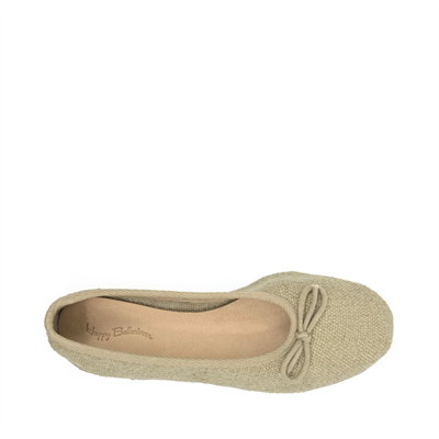 Athena - Bej  El Dokuması Barefoot Babet
