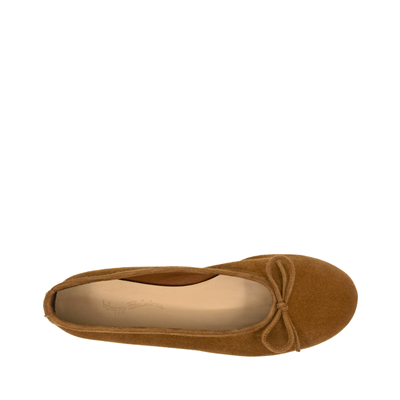 Francesca - Taba Süet Barefoot Babet