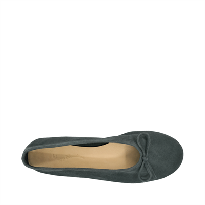 Yeşil Süet Barefoot Babet
