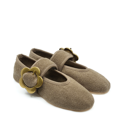 Jane - Haki Koton Barefoot Babet
