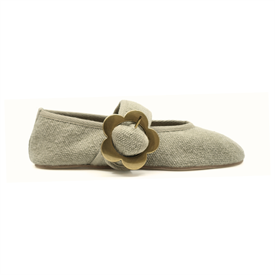 Jane - Bej Koton Barefoot Babet