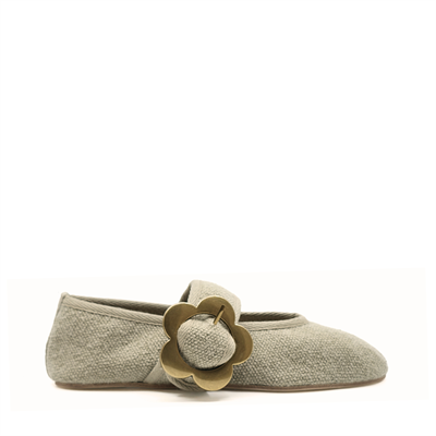 Jane - Bej Koton Barefoot Babet