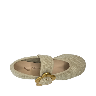 Jane - Bej Koton Barefoot Babet