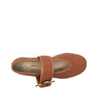 Jane - Kiremit Rengi Koton Barefoot Babet
