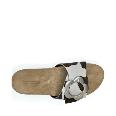 Flora - Dana Desenli Tay Derisi Terlik