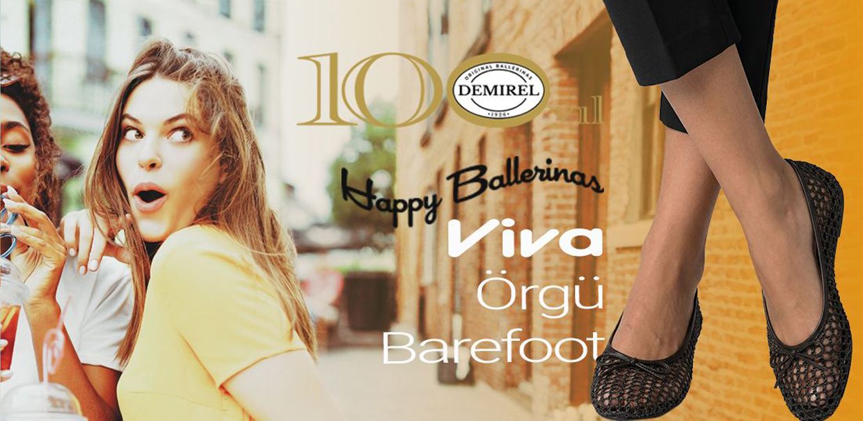 Viva - Örgü Barefoot Babet