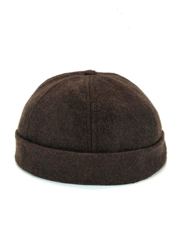  Takke Kahve Yünlü Kaşe Kumaş Tak-10743