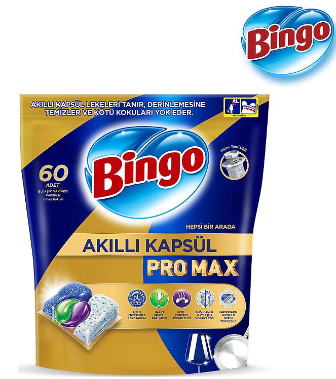 BINGO AKILLI BUL.KAPSÜLÜ PRO MAX 60LI