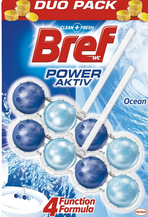BREF WC TEMIZLIK TOPU 50gr*2 OKYANUS