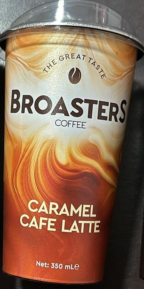 BROASTERS 350ml CARAMEL CAFE LATTE