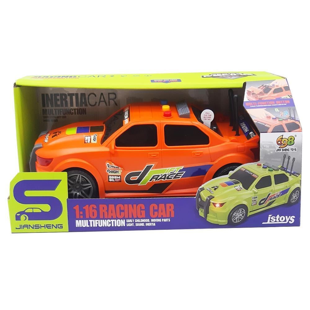 CANEM JS124A SESLI IŞIKLI SURTMELI SPOR ARABA