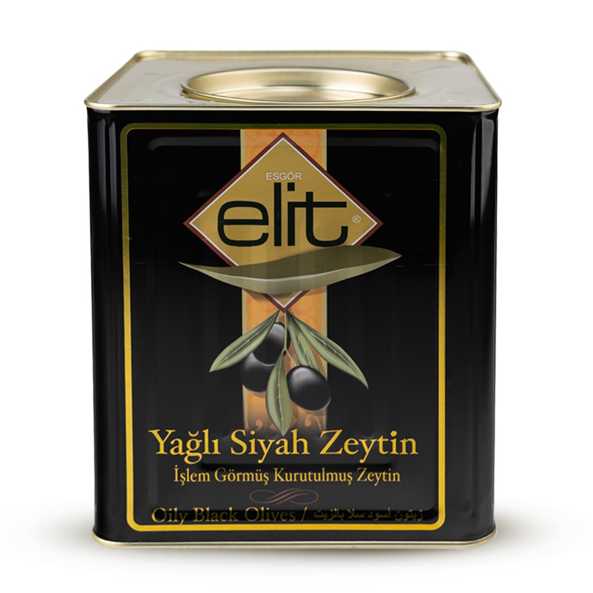 ELIT GÜNGÖR YAGLI SIYAH ZEYTIN  321-380 *kg