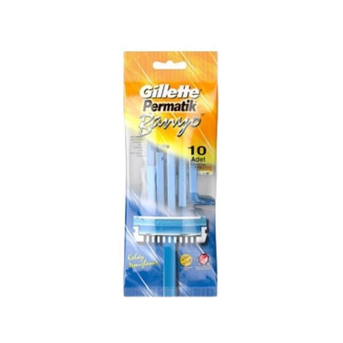 GILLETTE PERMATIK BANYO 10LU POSET
