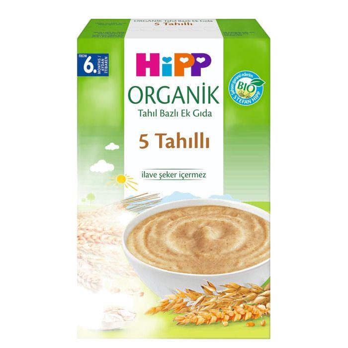 HIPP ORGANIK 5 TAHILLI TAHIL BAZLI EK GIDA 200 gr
