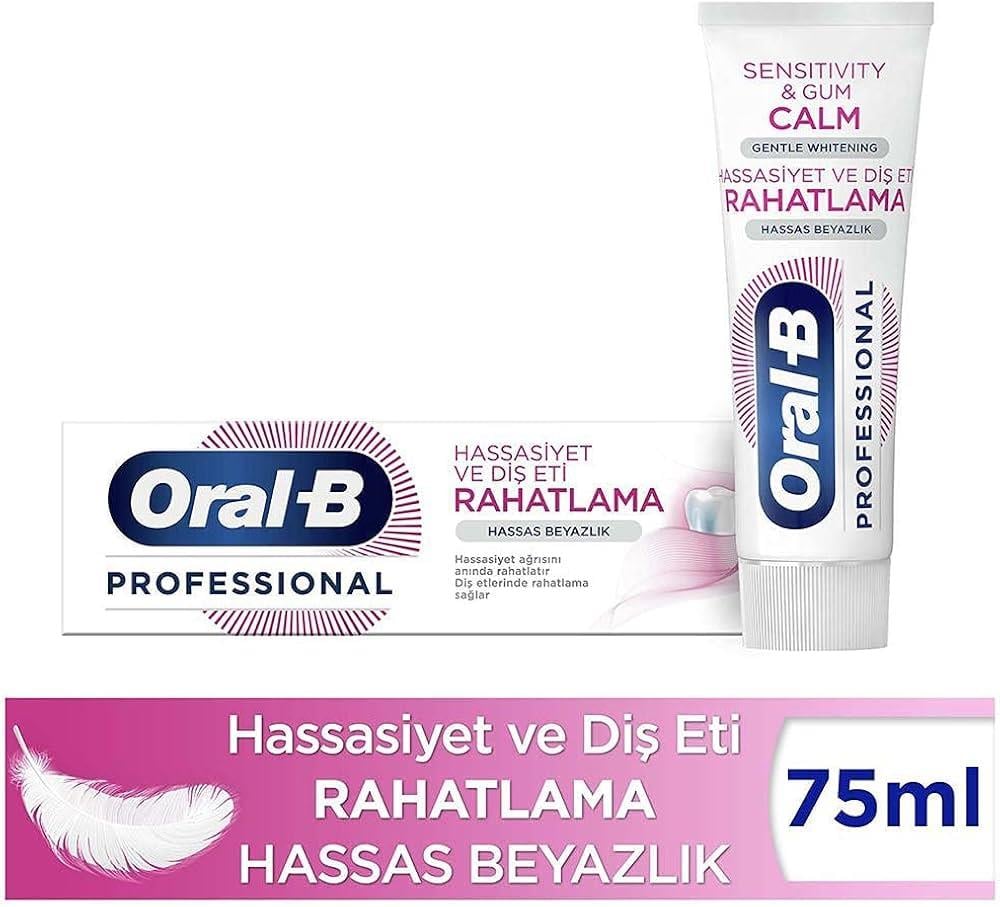 IPANA 75ml 3D WHITE BEYAZLIK VE HASSASIYET  & ORAL-B HASSAS DIS  ETI BAKIMI