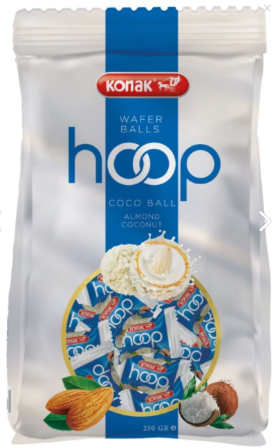 KONAK CIK.HOOP 250gr COCOBALL HIND.CEVIZI