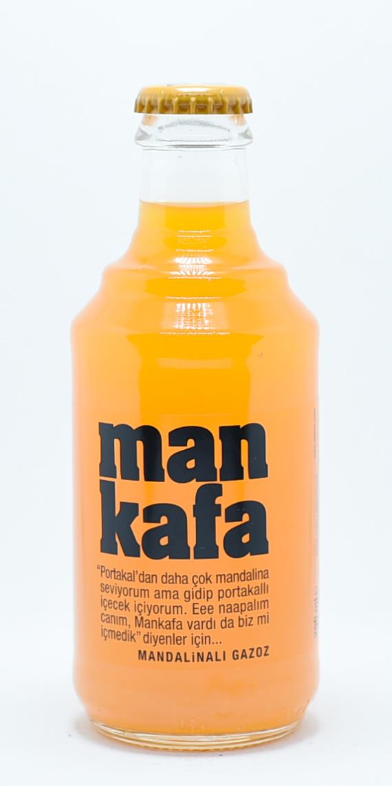 MANKAFA GAZOZ MANDALINA 250ml*6