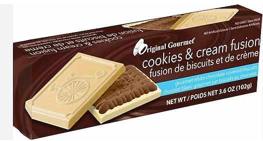 ORIGINAL GOURMET COOKIES&CREAM FUSION 102G