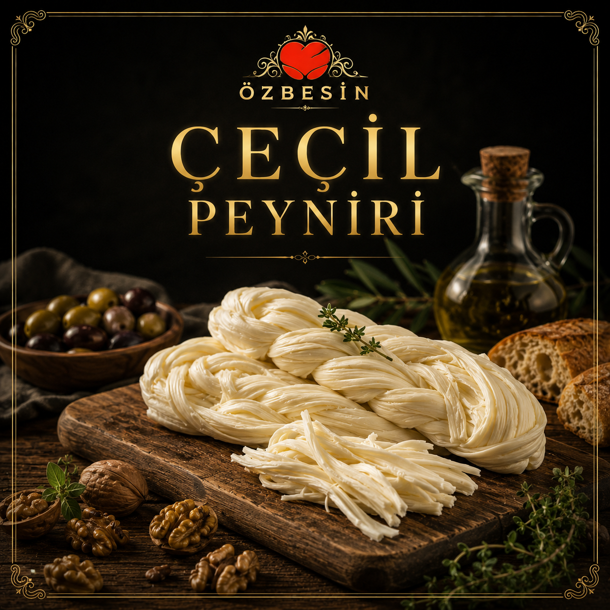 ÖZBESIN ÇEÇIL PEYNIRI  *kg