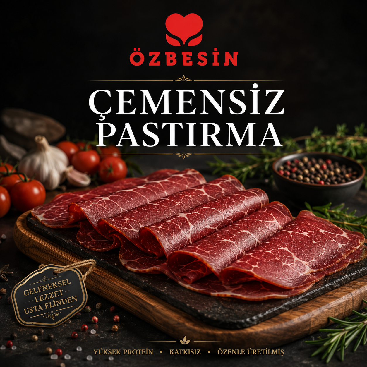 ÖZBESIN ÇEMENSIZ PASTIRMA    *kg