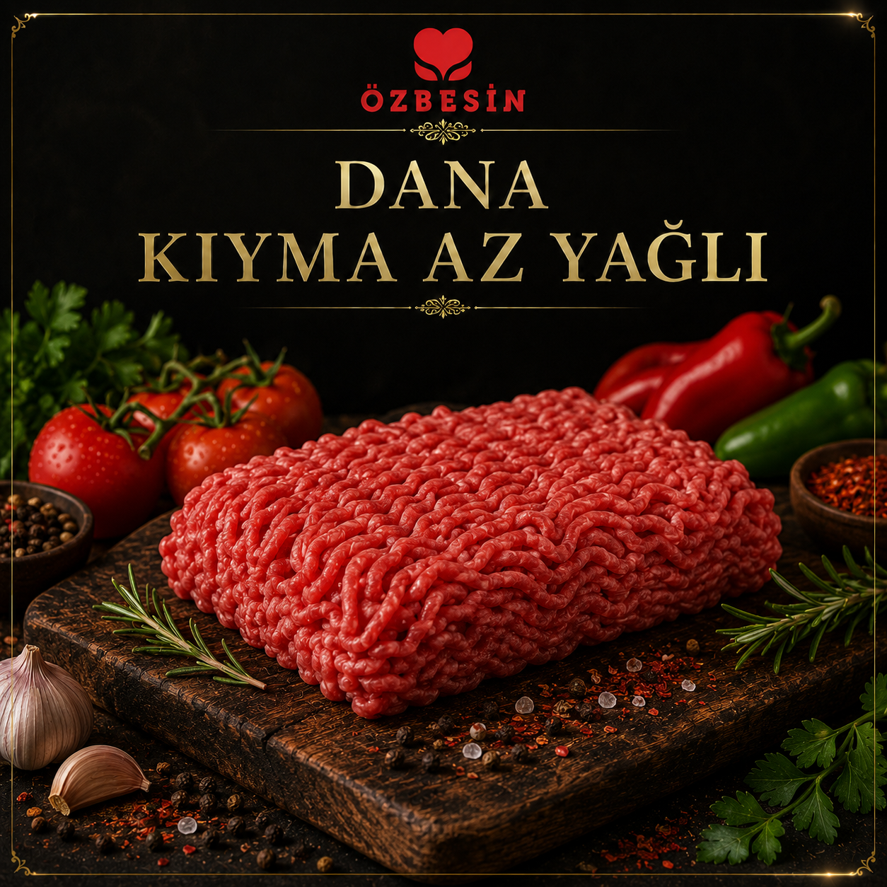 ÖZBESIN DANA KIYMA AZ YAGLI  *kg