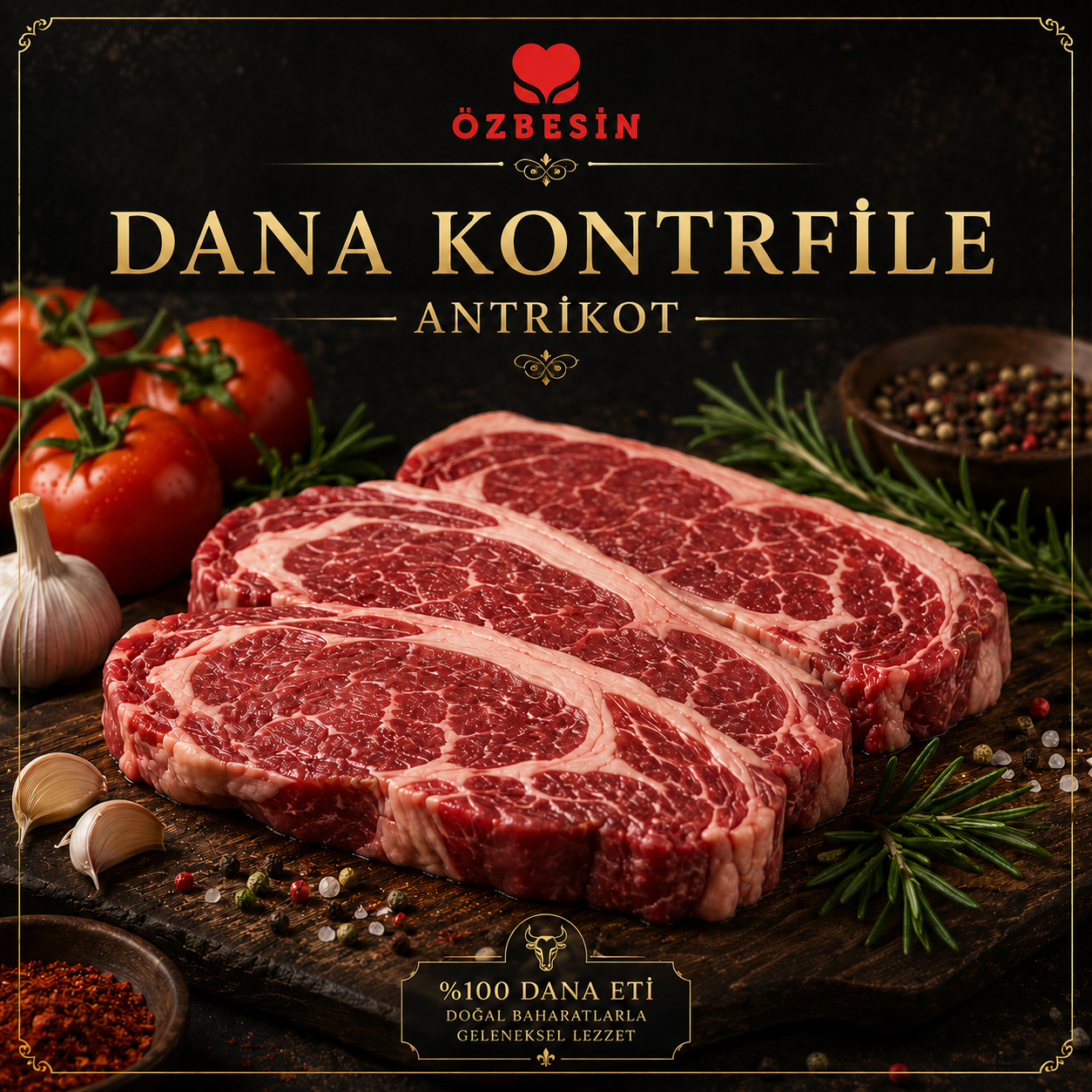 ÖZBESIN DANA KONTRFLE  (AntrIkot) *kg