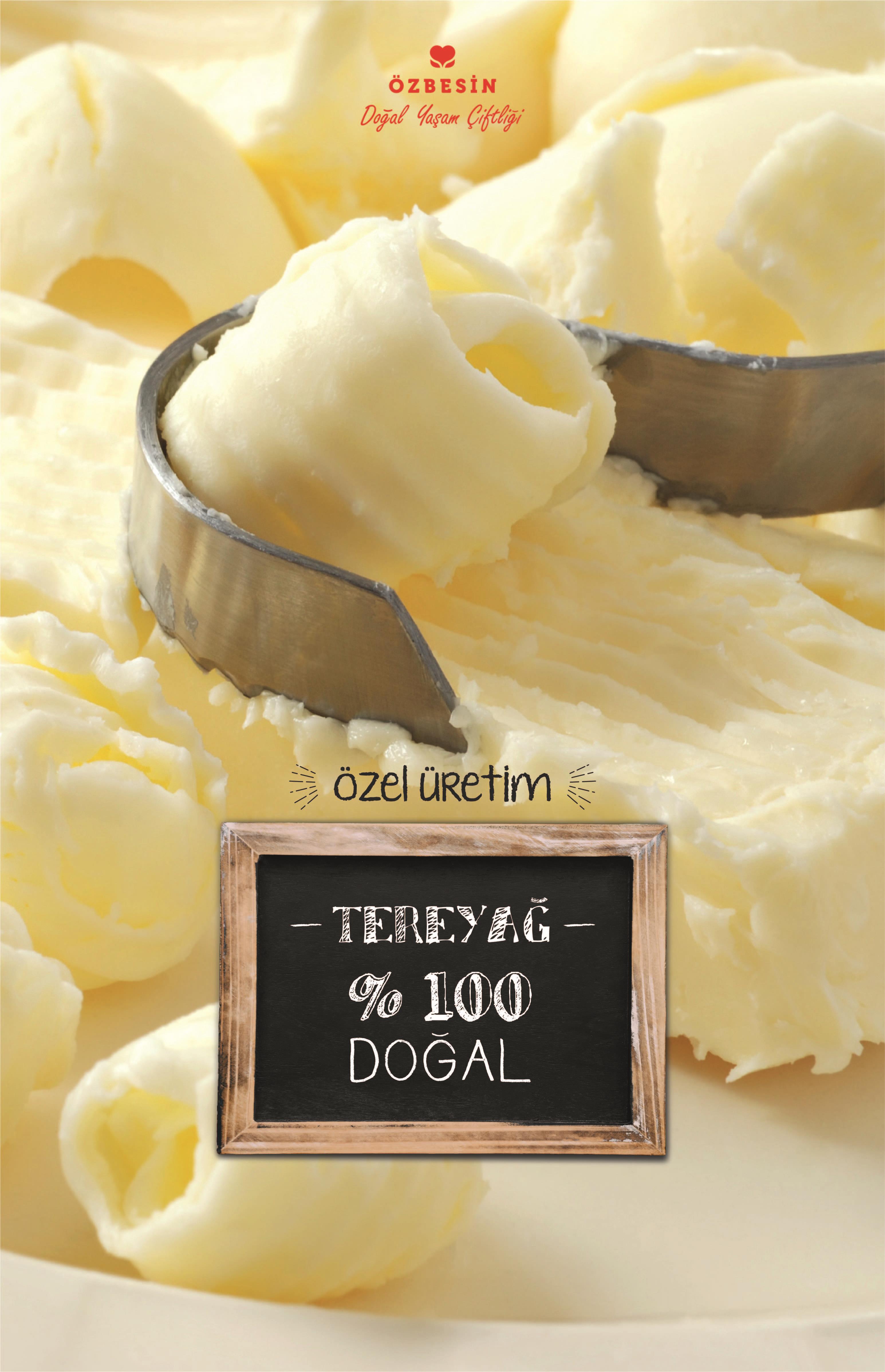 ÖZBESIN DOGAL TEREYAGI Tuzlu  *kg