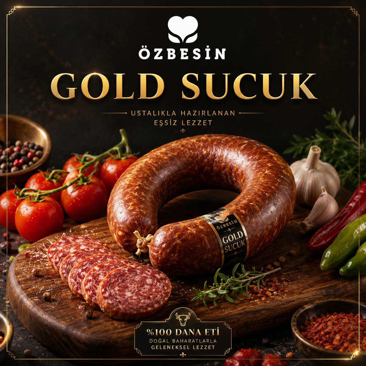 ÖZBESIN GOLD SUCUK   *kg