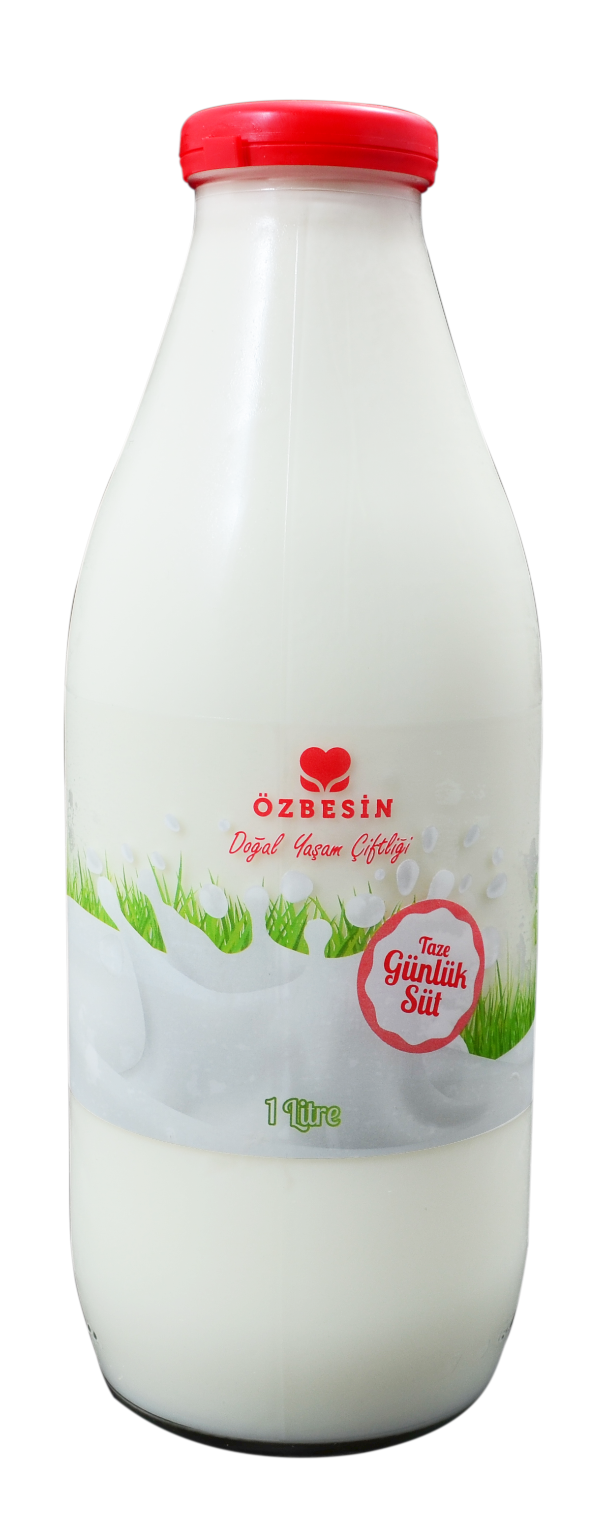ÖZBESIN GÜNLÜK SÜT 1LT Cam