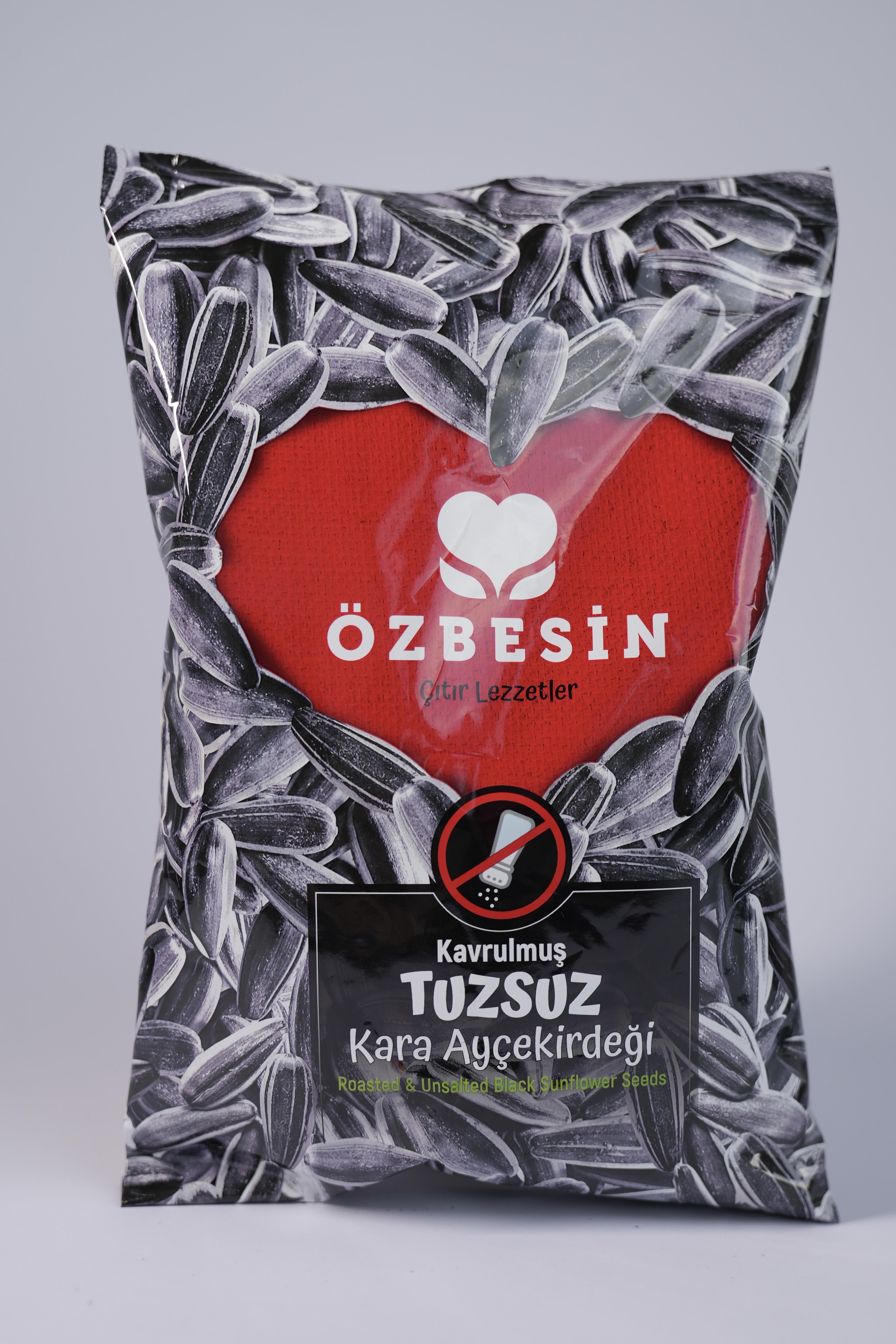 ÖZBESIN KARA AYÇEKIRDEGI TUZSUZ 180gr