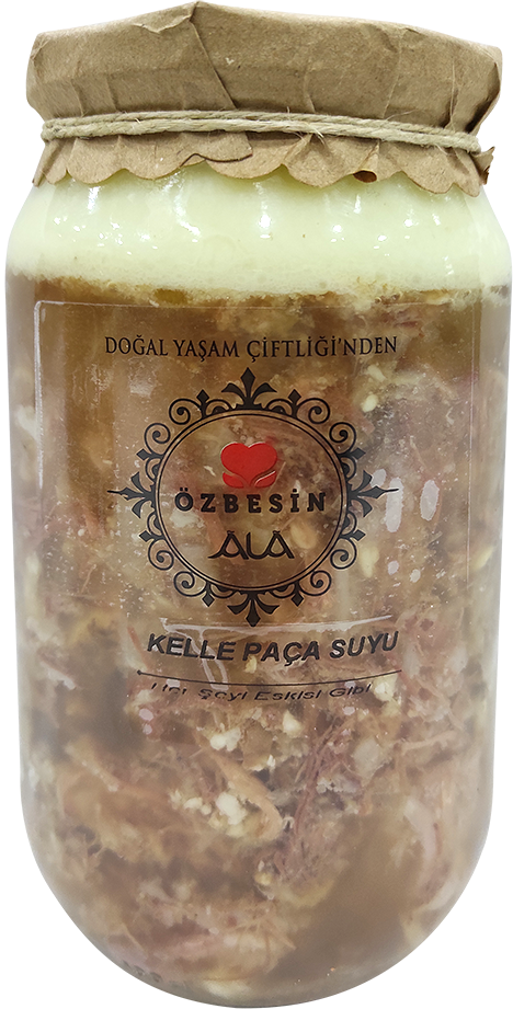 ÖZBESIN KELLE PAÇA SUYU 720ml