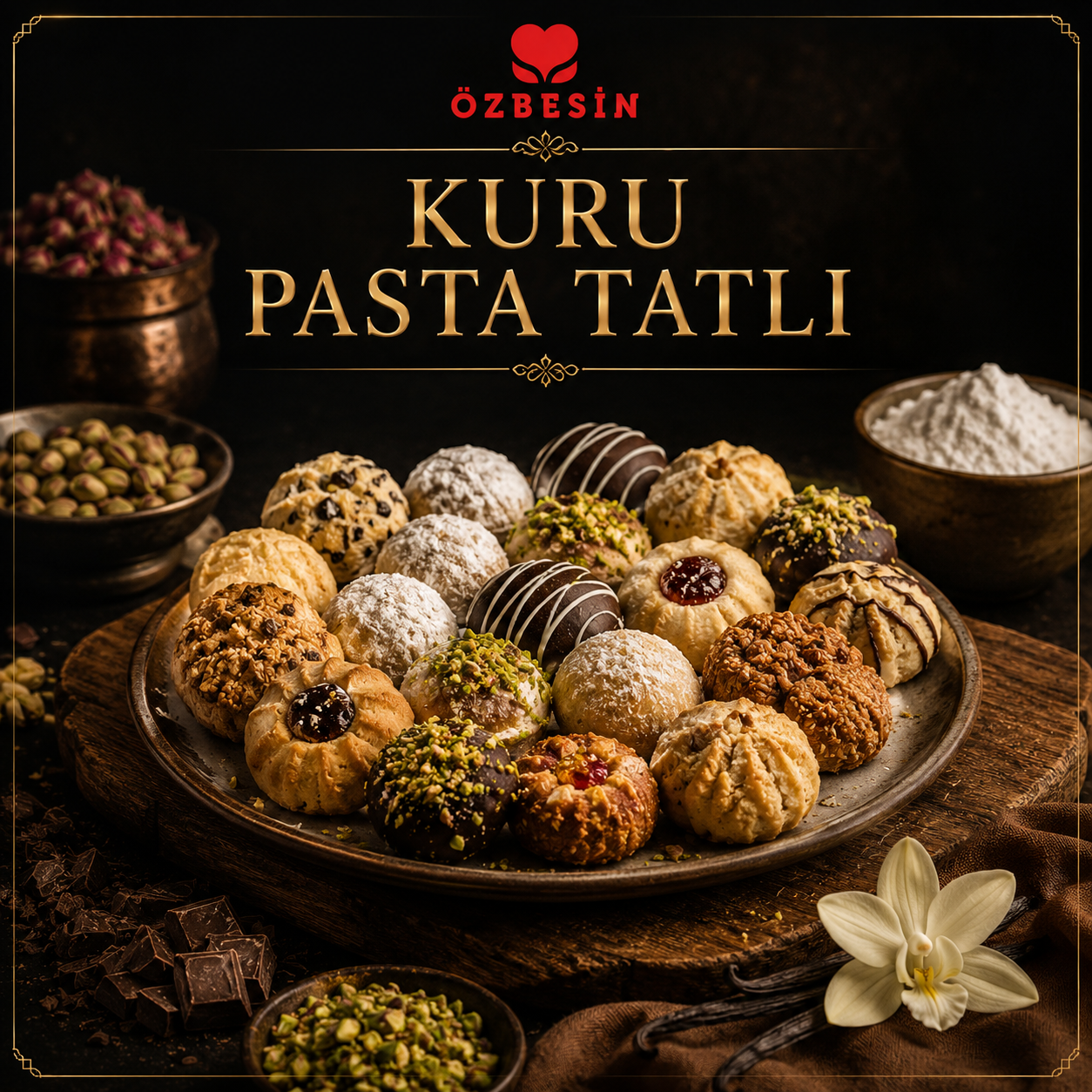 ÖZBESIN KURU PASTA TATLI  *Kg