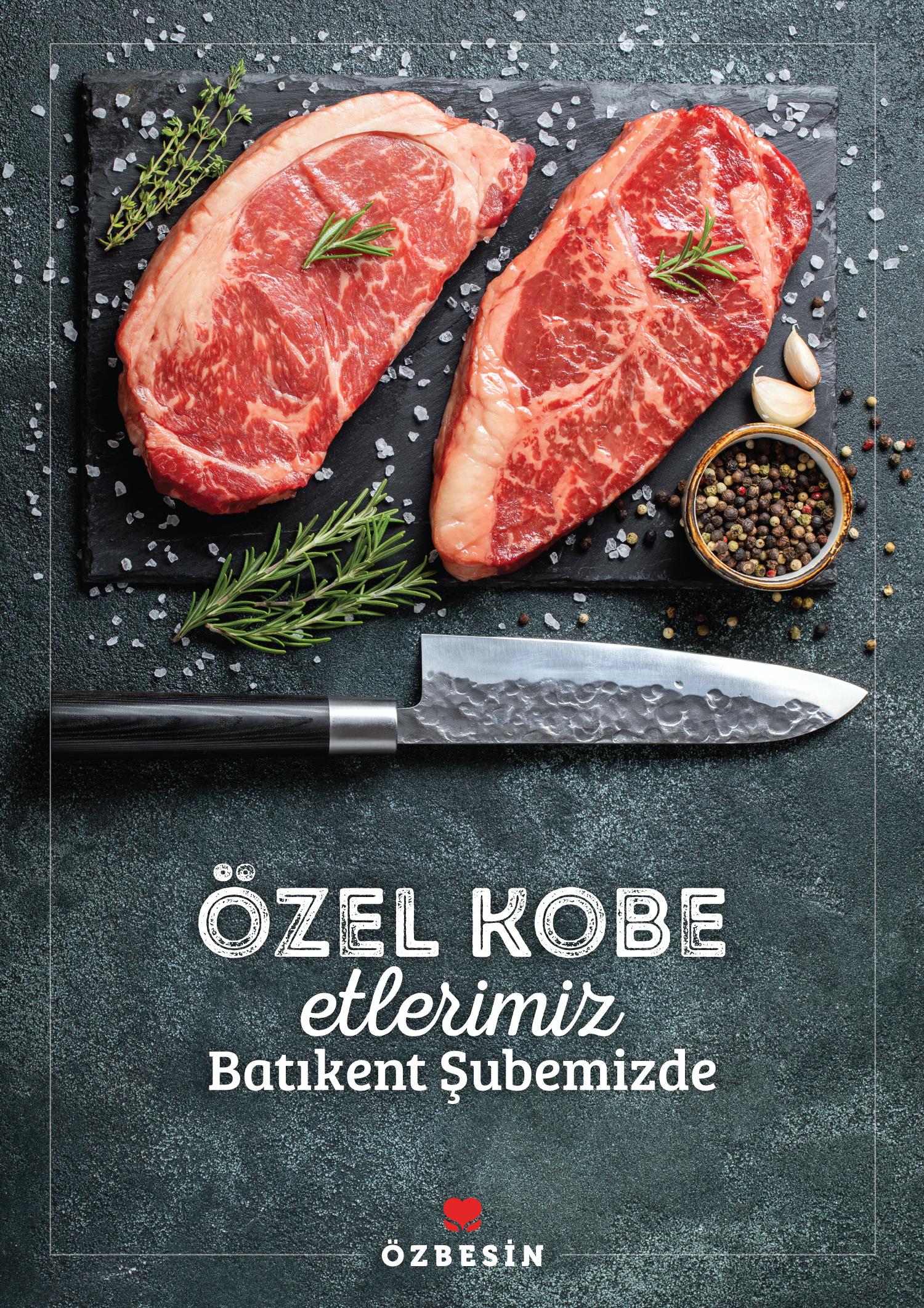 ÖZBESIN ÖZEL ÇAKIRLI KÖBE ET   *kg