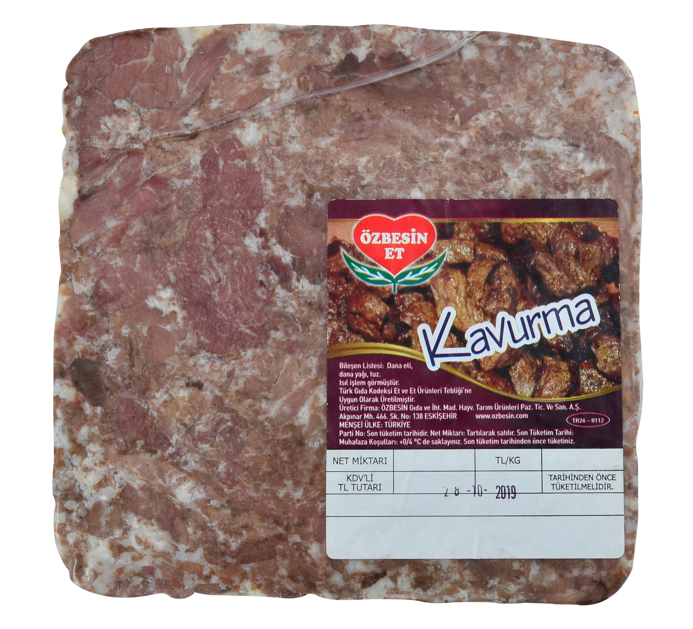 ÖZBESIN ÖZEL KAVURMA *Kg