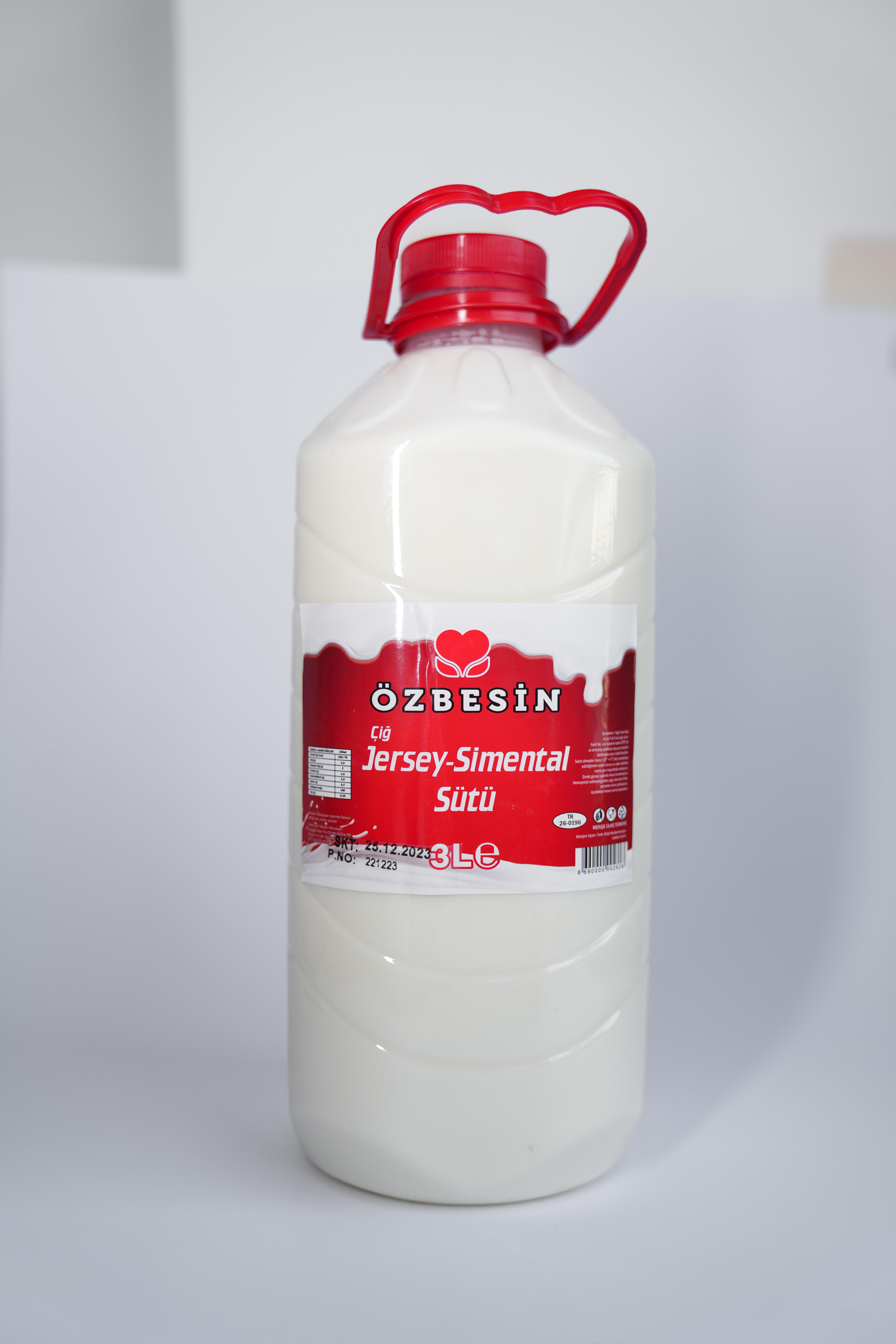 ÖZBESIN SÜT 3Lt JERSEY-SIMENTAL