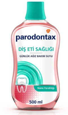 PARODONTAX DIS ETI KORUMA AGIZ BAKIM SUYU 500ml FERAH NANE