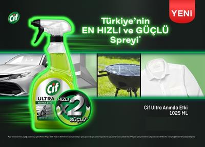 CIF ULTRA ANINDA ETKI 1025ml KIR&YAG SÖKÜCÜ